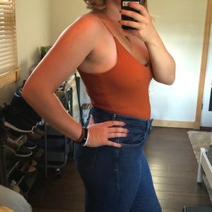 Burnt Orange Bodysuit